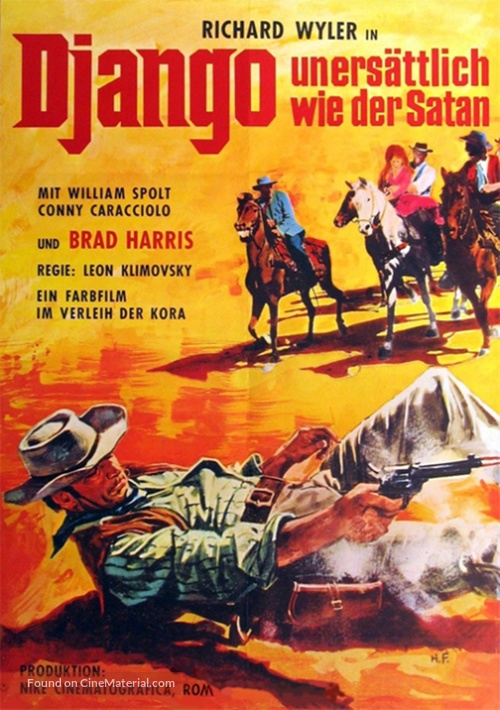 Hombre vino a matar, Un - German Movie Poster