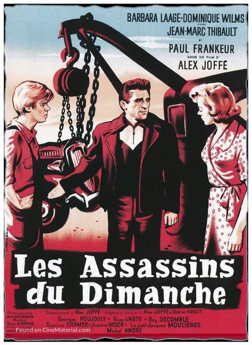 Les assassins du dimanche - French Movie Poster