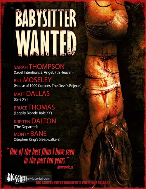 Babysitter Wanted - Movie Poster