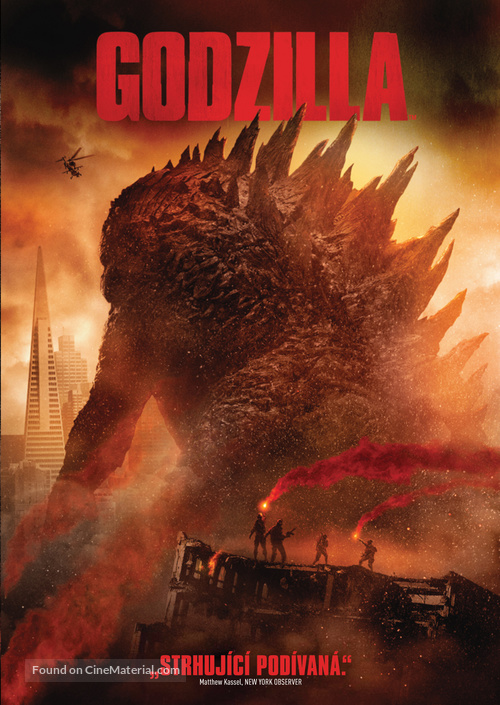 Godzilla - Czech DVD movie cover