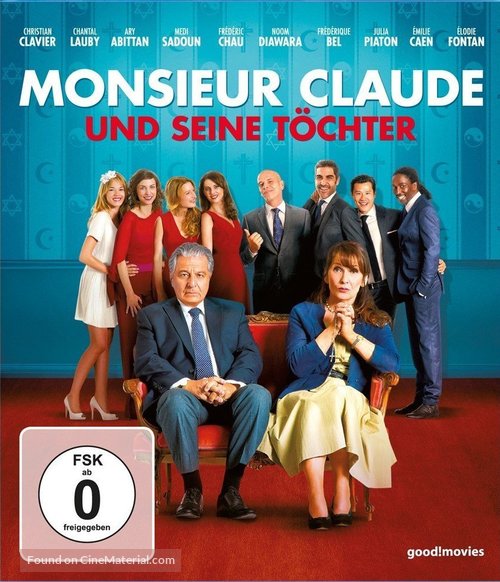 Qu&#039;est-ce qu&#039;on a fait au Bon Dieu? - German Blu-Ray movie cover