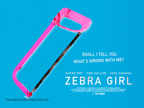 Zebra Girl - British Movie Poster