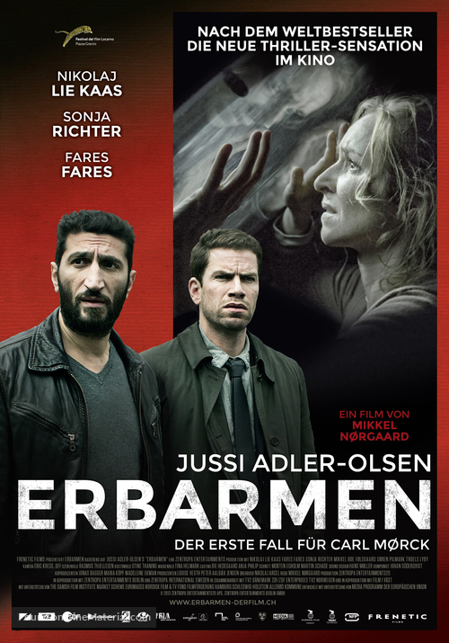Kvinden i buret - Swiss Movie Poster