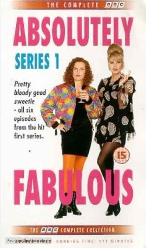 &quot;Absolutely Fabulous&quot; - British VHS movie cover