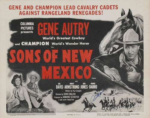 Sons of New Mexico - Re-release movie poster