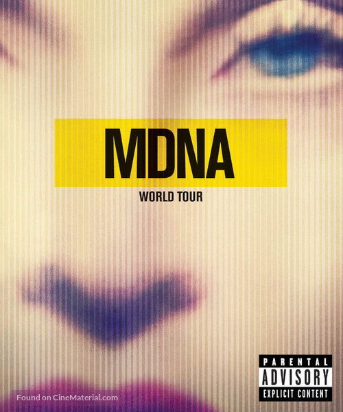 Madonna: The MDNA Tour - Blu-Ray movie cover