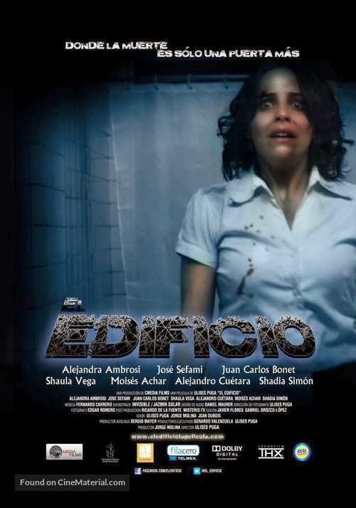 El edificio, donde la muerte es una puerta m&aacute;s - Mexican Movie Poster