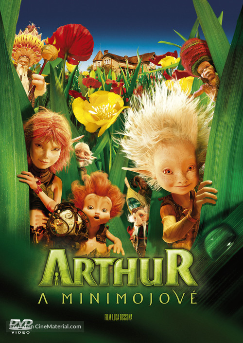 Arthur et les Minimoys - Czech DVD movie cover