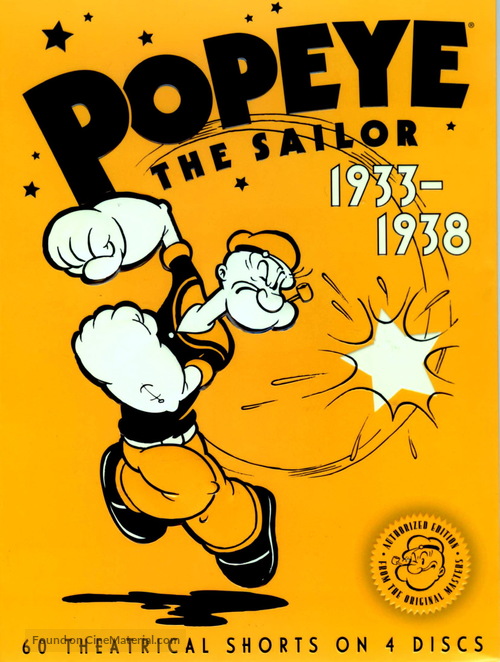 Popeye the Sailor - DVD movie cover