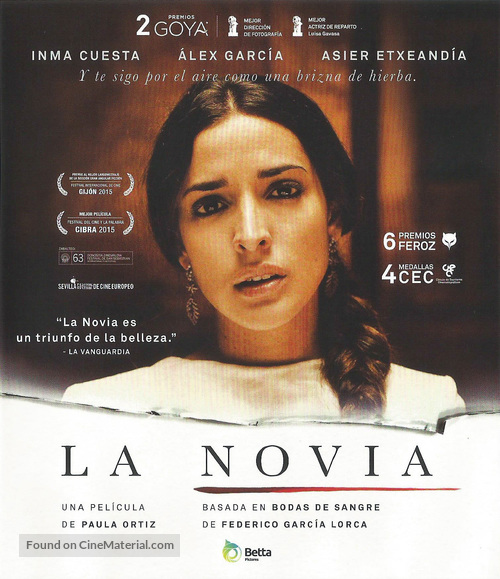 La novia - Spanish Movie Cover