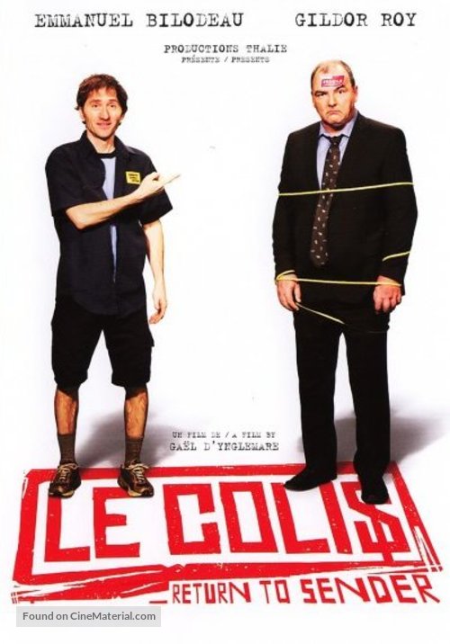 Le colis - Canadian DVD movie cover