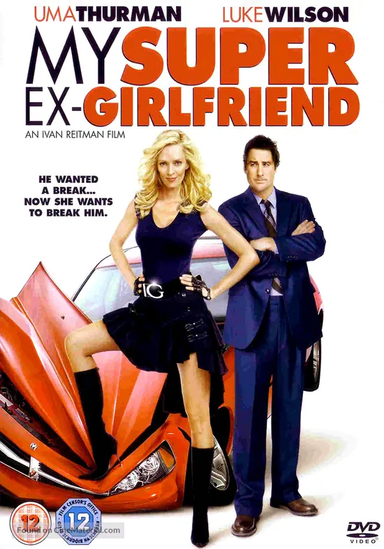 My Super Ex Girlfriend - British DVD movie cover