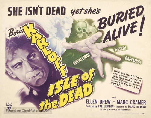 Isle of the Dead - Movie Poster