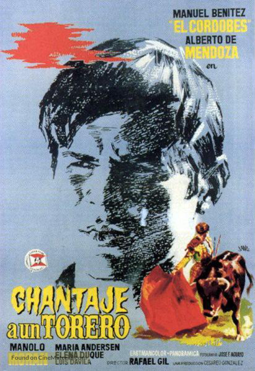 Chantaje a un torero - Spanish Movie Poster