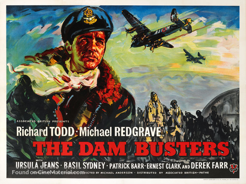 The Dam Busters - British Movie Poster