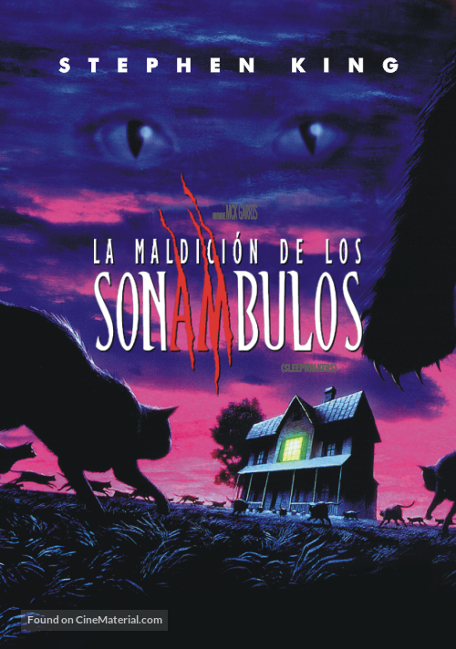 Sleepwalkers - Argentinian DVD movie cover
