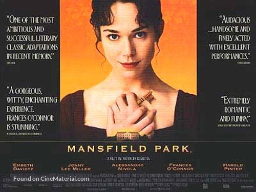 Mansfield Park - British Movie Poster