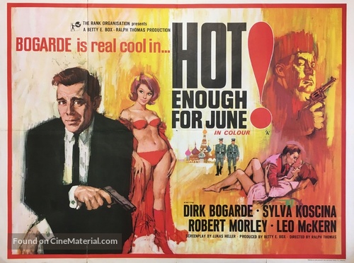 Hot Enough for June - British Movie Poster
