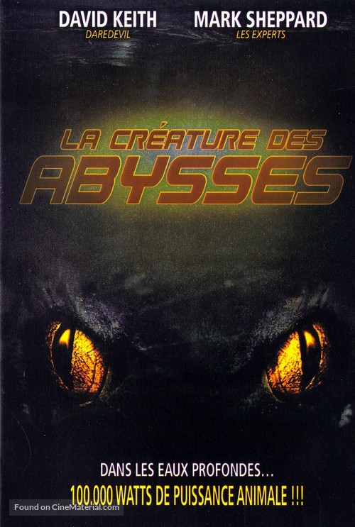 Deep Shock - French DVD movie cover