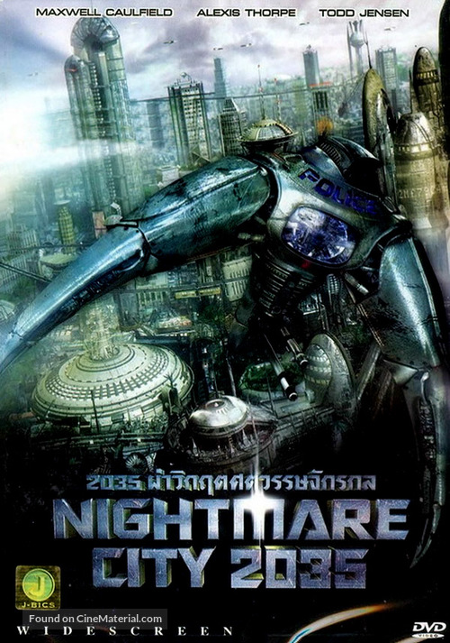 Nightmare City 2035 - Thai poster
