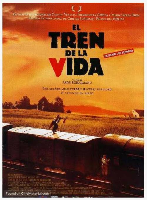 Train de vie - Spanish Movie Poster