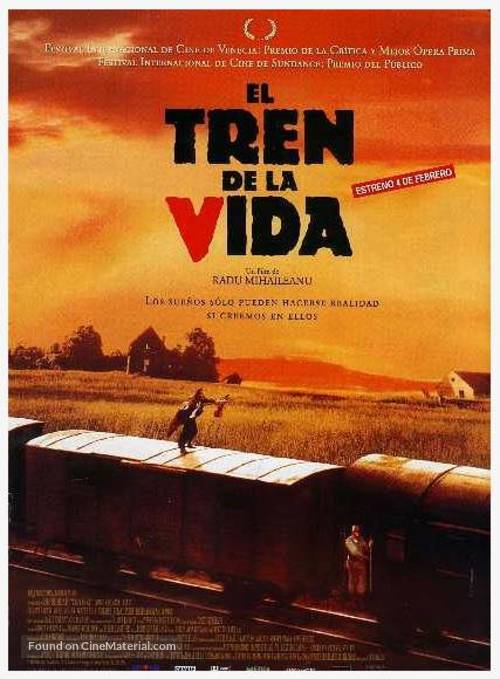 Train de vie - Spanish Movie Poster