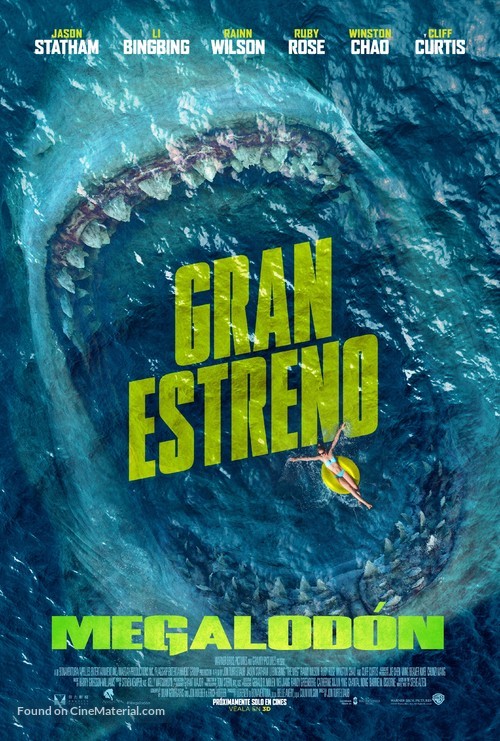 The Meg - Colombian Movie Poster