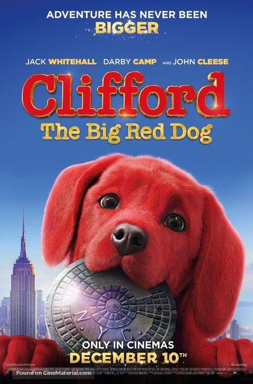 Clifford the Big Red Dog - British Movie Poster