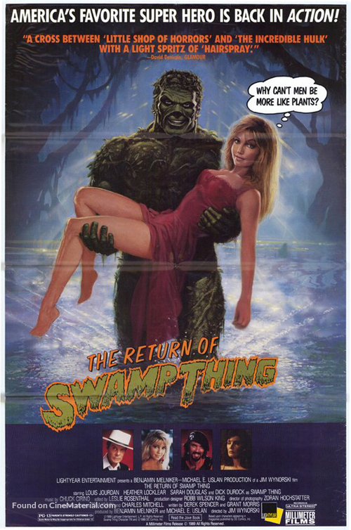 The Return of Swamp Thing - Movie Poster