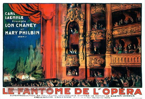 The Phantom of the Opera - French Movie Poster