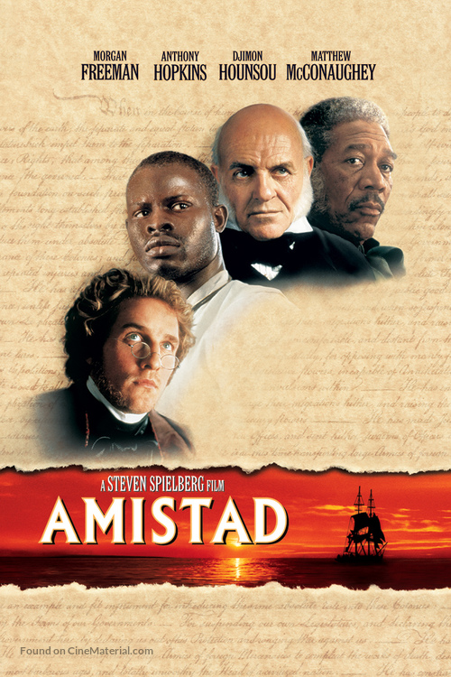 Amistad - DVD movie cover