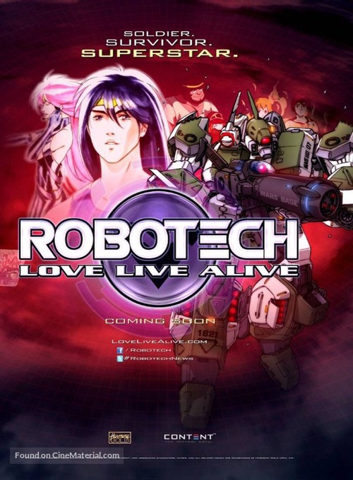 Robotech: Love Live Alive - Movie Poster