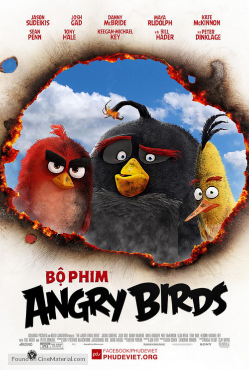 The Angry Birds Movie - Vietnamese Movie Poster