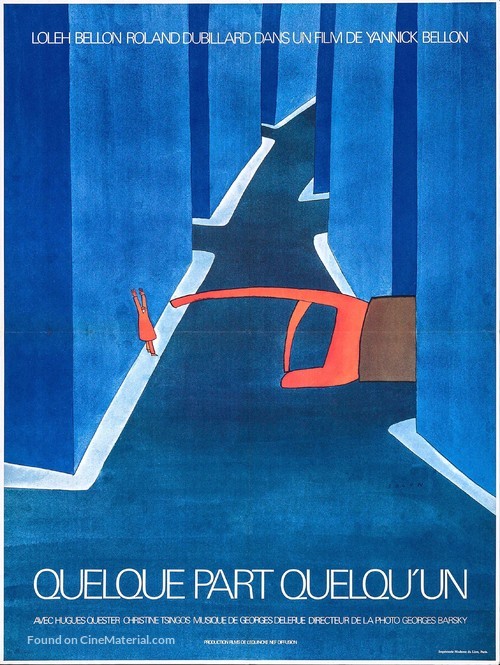 Quelque part quelqu&#039;un - French Movie Poster
