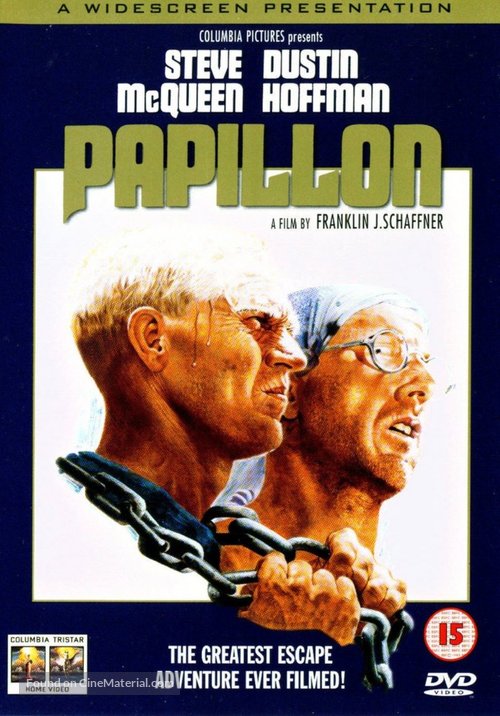 Papillon - British Movie Cover