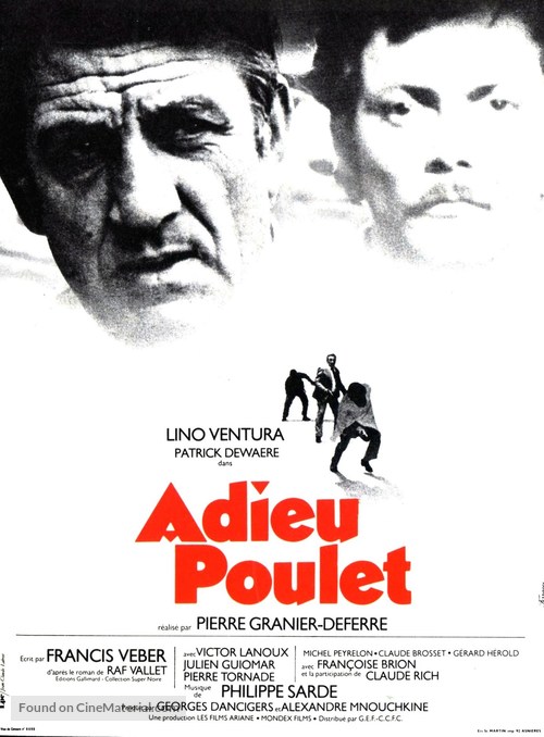 Adieu, poulet - French Movie Poster