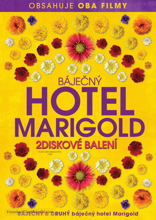 The Second Best Exotic Marigold Hotel - Czech Movie Cover