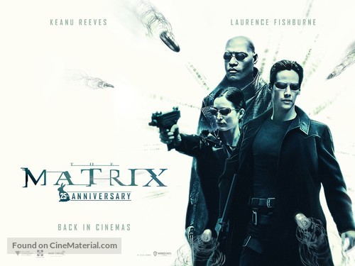 The Matrix - British Movie Poster
