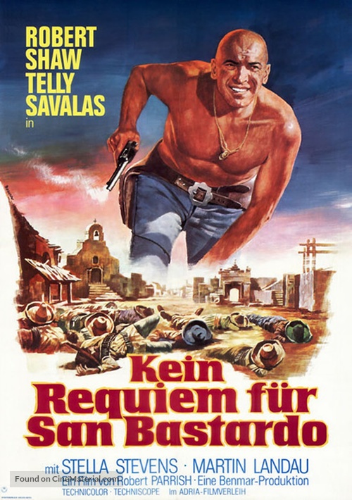A Town Called Bastard - German Movie Poster