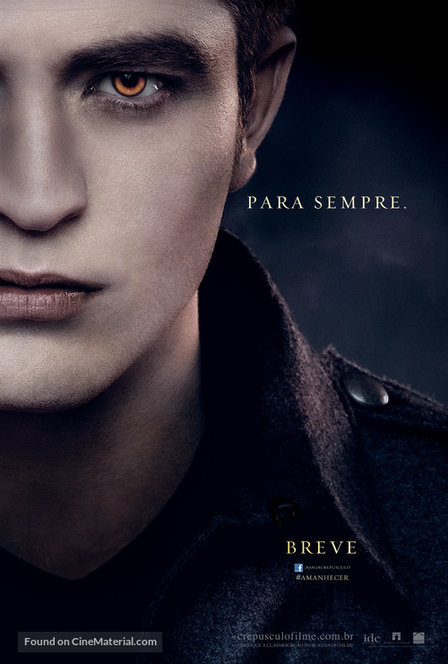 The Twilight Saga: Breaking Dawn - Part 2 - Brazilian Movie Poster