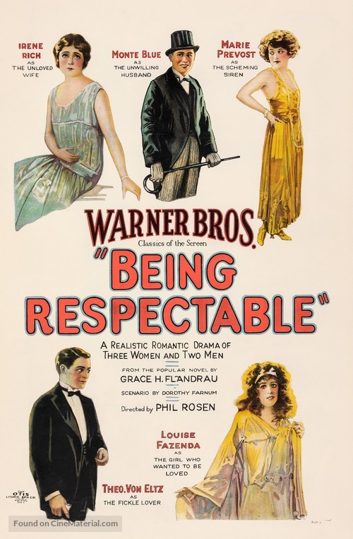 Being Respectable - Movie Poster