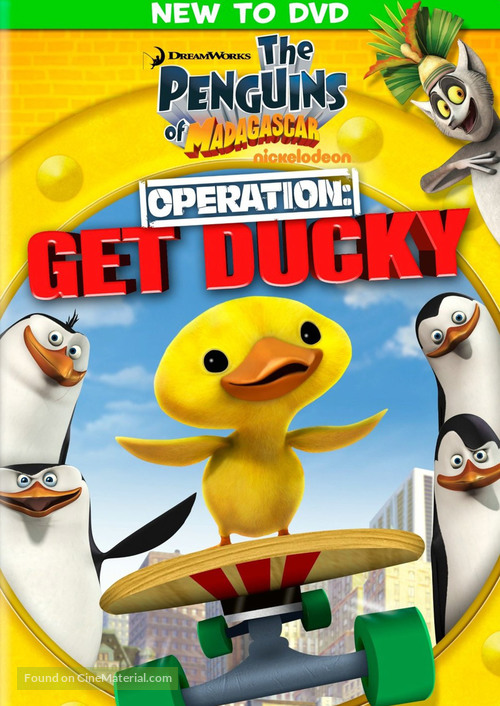 The Penguins of Madagascar - Operation: Get Ducky - Canadian DVD movie cover