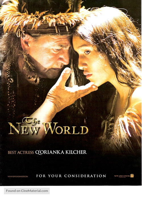 The New World - For your consideration movie poster