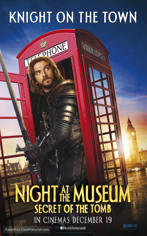 Night at the Museum: Secret of the Tomb - British Movie Poster