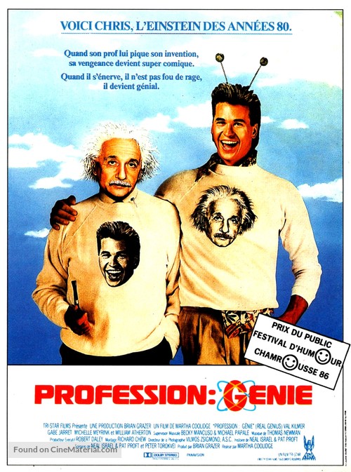 Real Genius - French Movie Poster