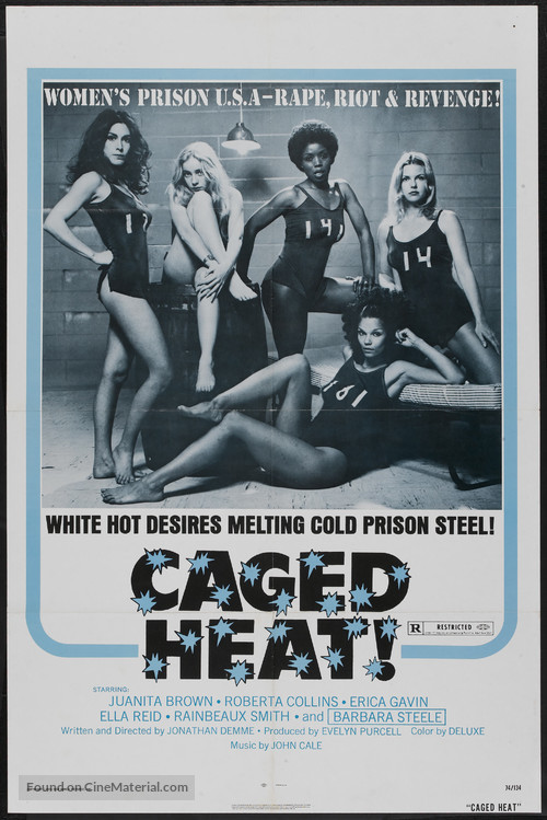 Caged Heat - Theatrical movie poster
