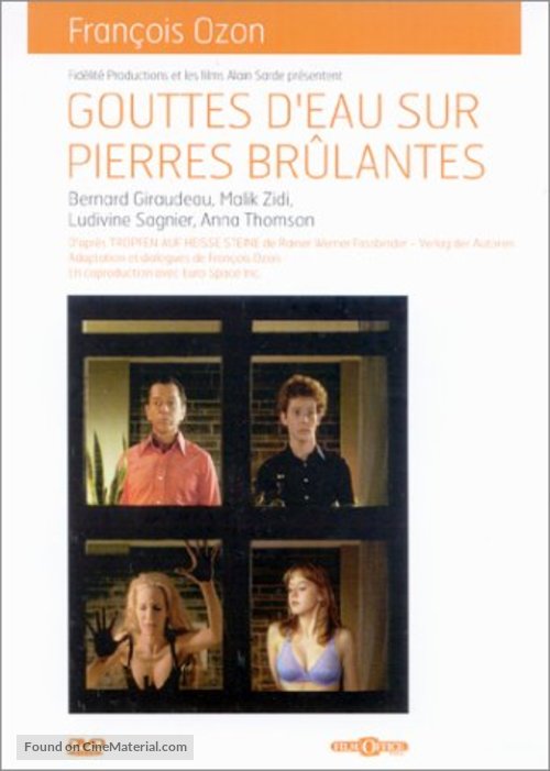 Gouttes d&#039;eau sur pierres br&ucirc;lantes - French Movie Cover
