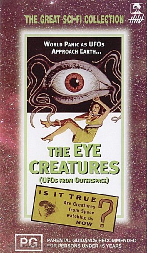 The Eye Creatures - VHS movie cover