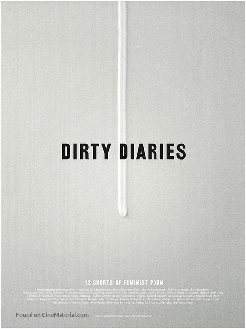 Dirty Diaries - Swedish Movie Poster