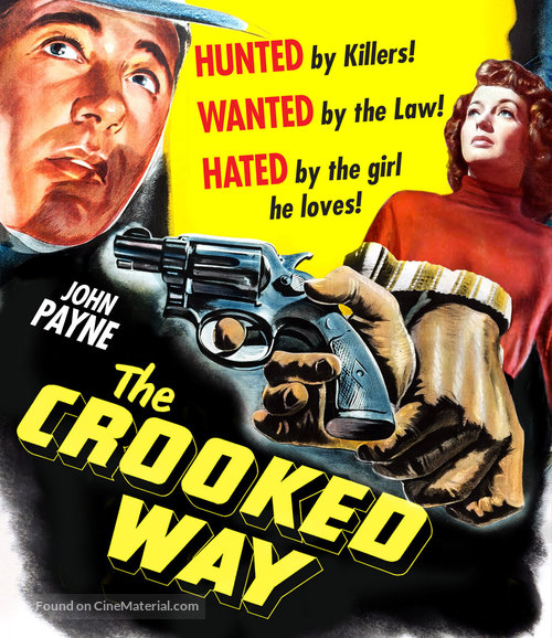 The Crooked Way - Blu-Ray movie cover